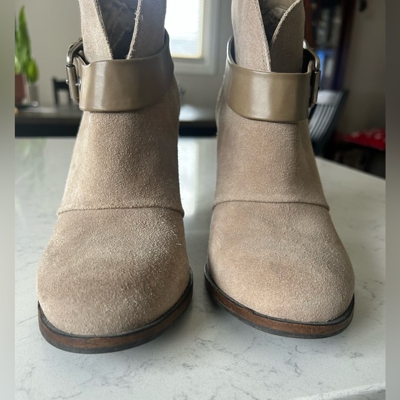 Jessica Simpson Keri Suede Ankle Boots with Buckle - Picture 11 of 16